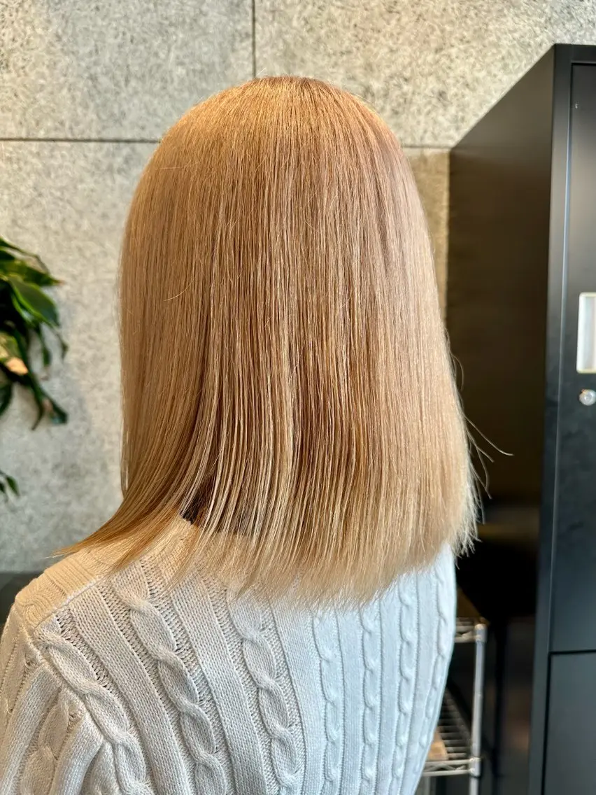 ミディアム カット ヘアカラー 髪質改善/艶髪様 🍎豊田修太郎のヘアスタイル