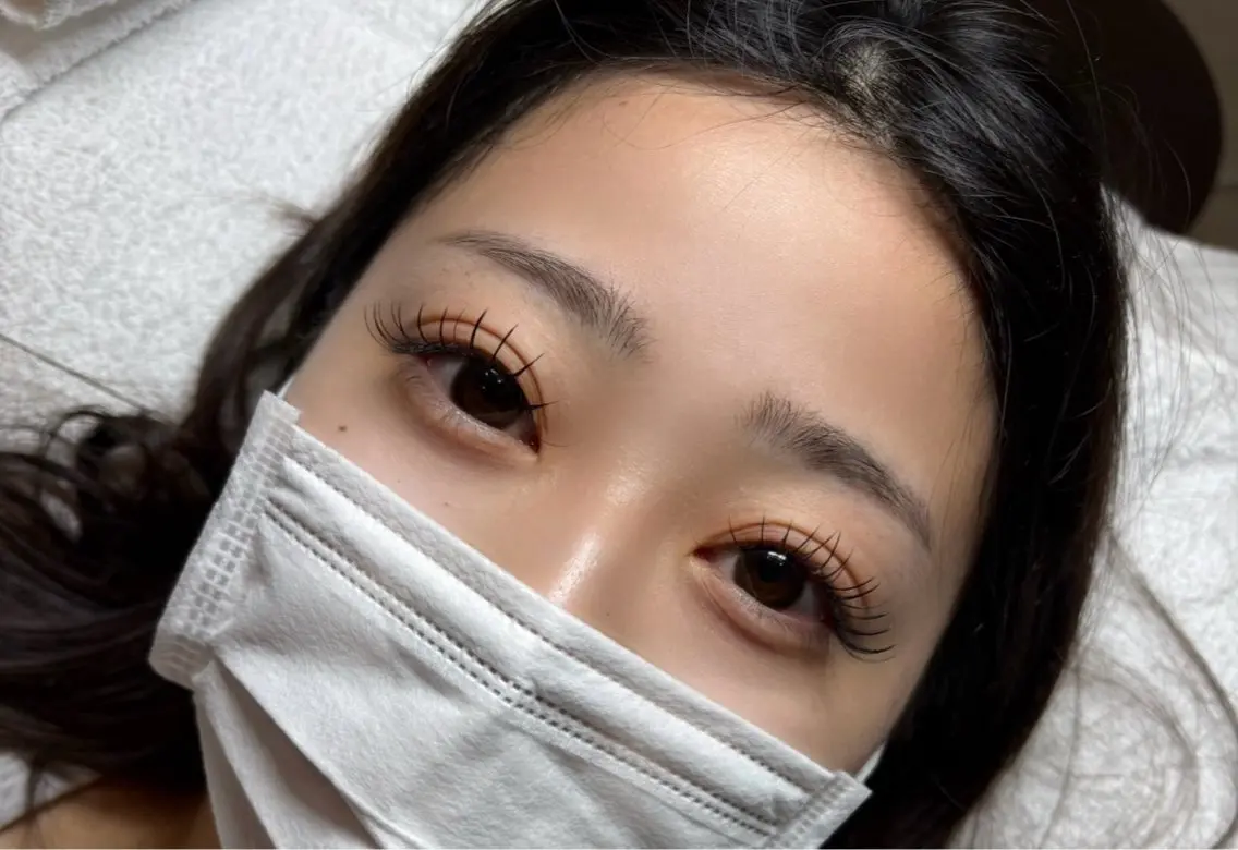 🎀【Jr.アイリスト限定価格】フラットラッシュ80​〜​100本　オフなし　付け足し不可の写真