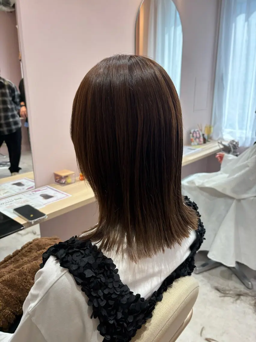 ミディアム 🫧🐰東 苺花🍓【西明石】のヘアスタイル