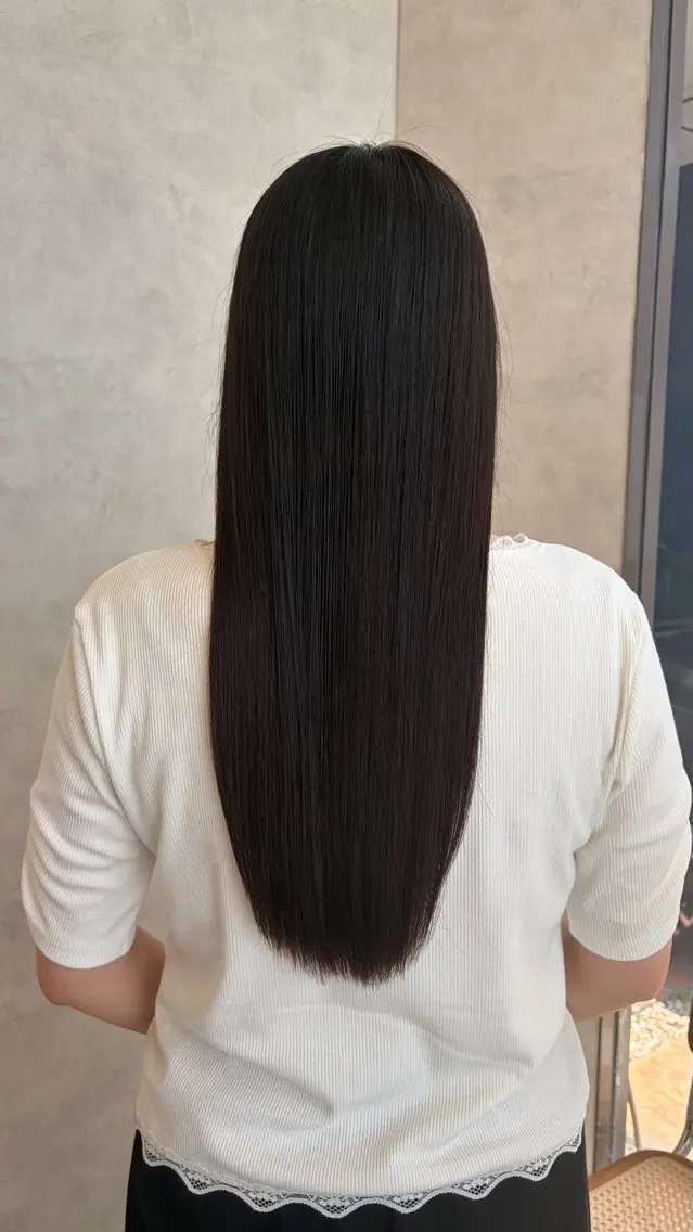 ロング 髪質改善 野口 夏帆のヘアスタイル