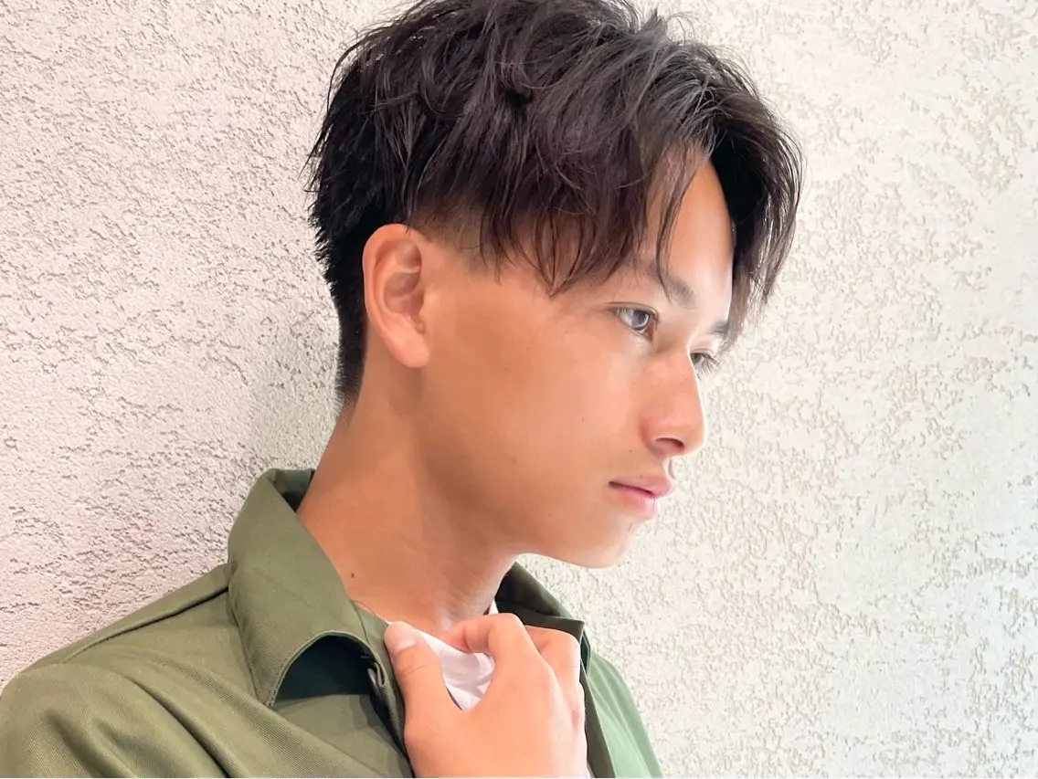 ショート パーマ メンズ カット 大人メンズパーマ メンズ特化　萱原大幹のヘアスタイル