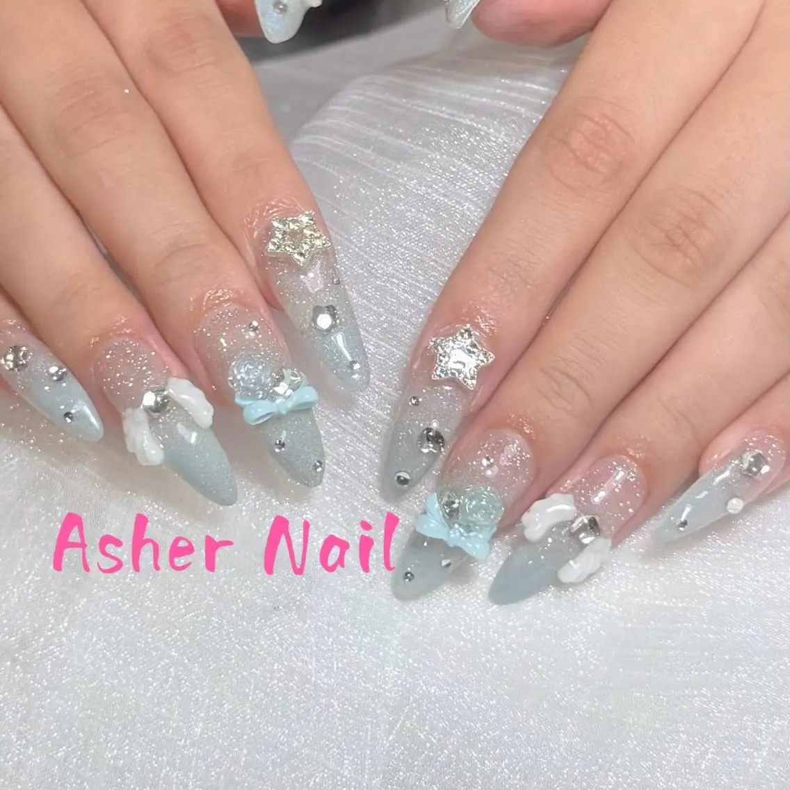 ネイル ハンドネイル ハンドケア Asher-Yuki 🍁のネイルデザイン