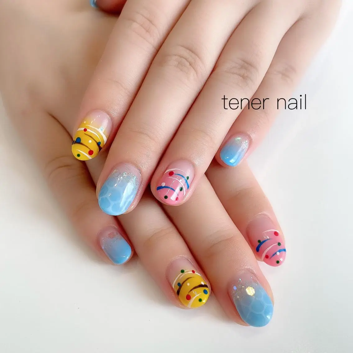 ネイル ヨーヨーネイル テネルネイル tener nailのネイルデザイン