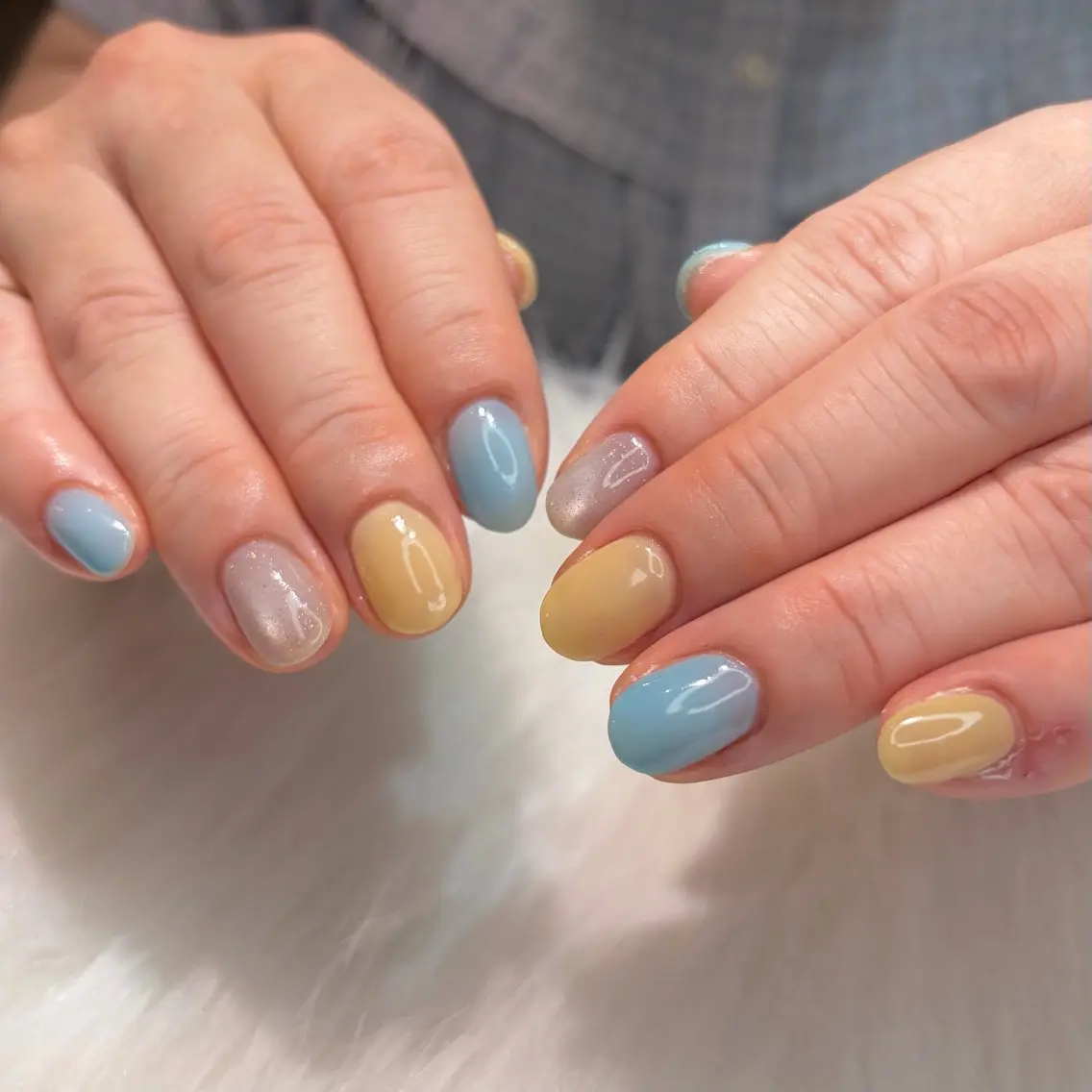 ネイル ハンドネイル MEI 🍑 nail OAKのネイルデザイン