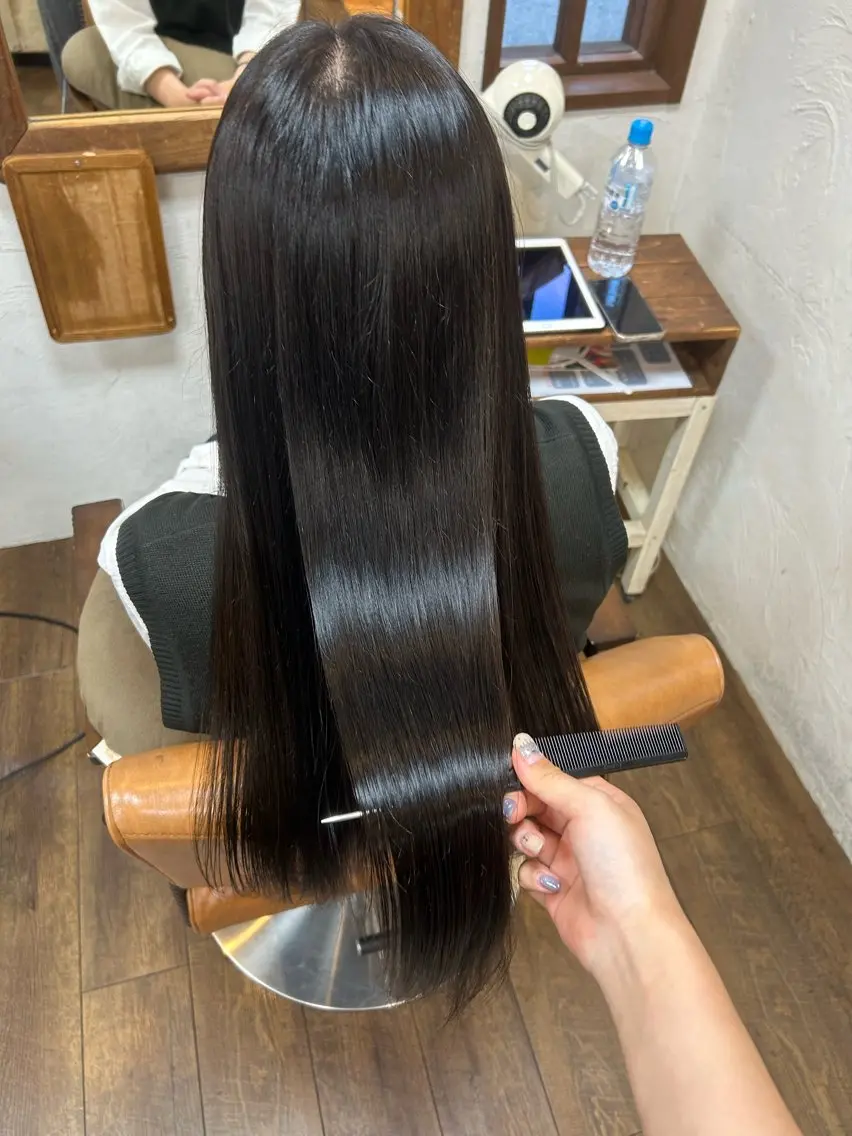 ロング カラー ロング 徳永　髪質改善 カラー🪄💫のヘアスタイル