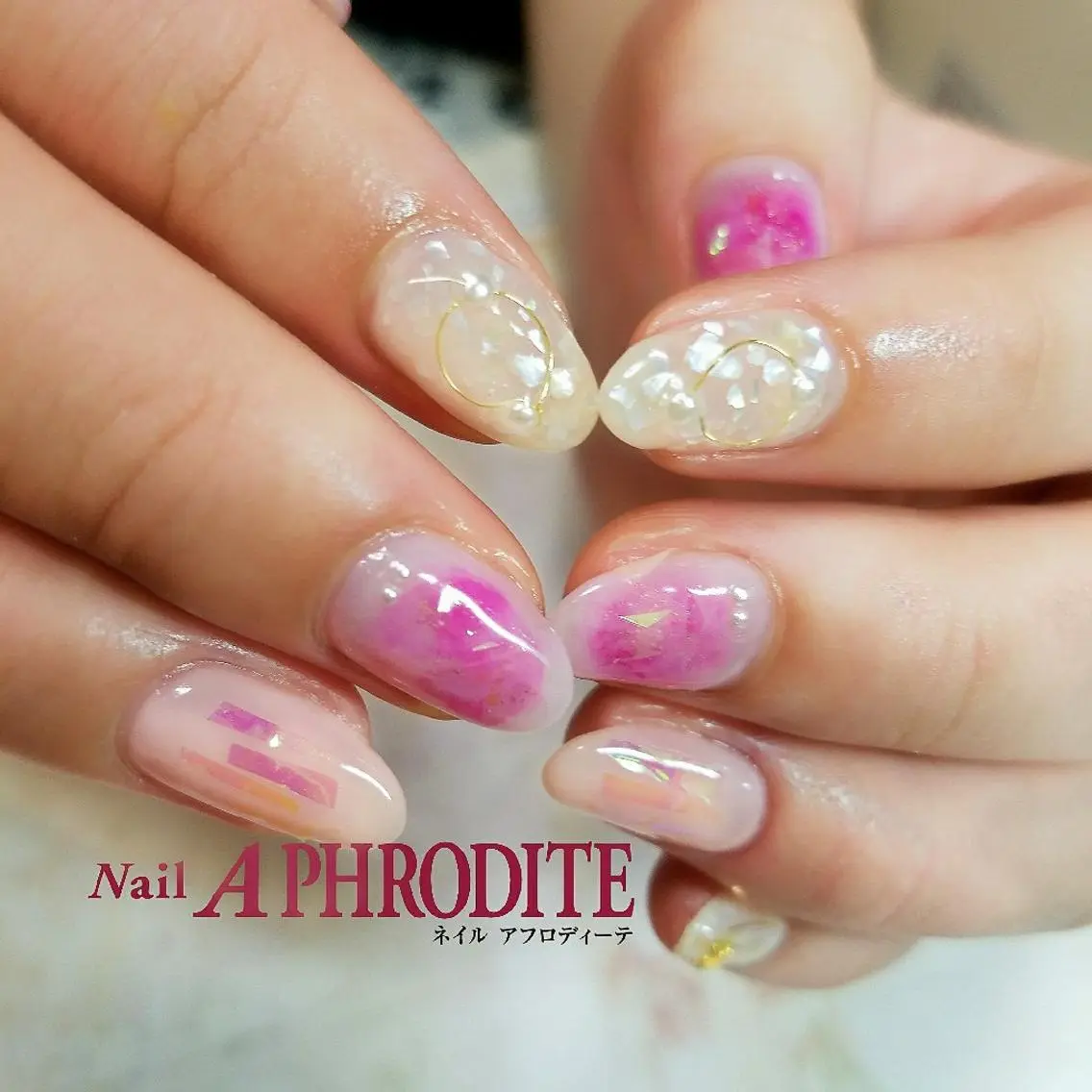 ネイル 夏ネイル Nail Aphroditeのネイルデザイン