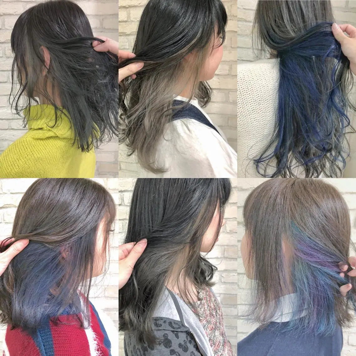 カラー インナーカラー 大平 美沙のヘアスタイル