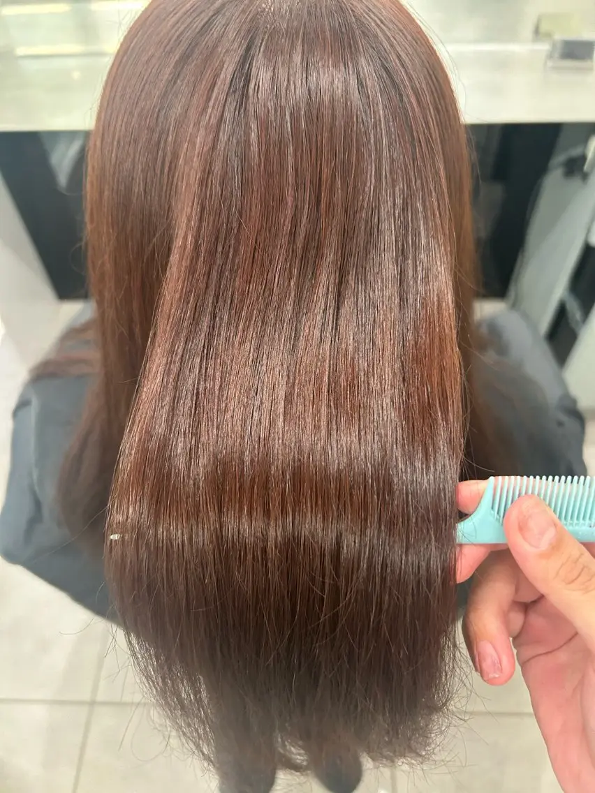 カラー ヘアカラー カラーモデル募集中 🩵那波 歩のヘアスタイル