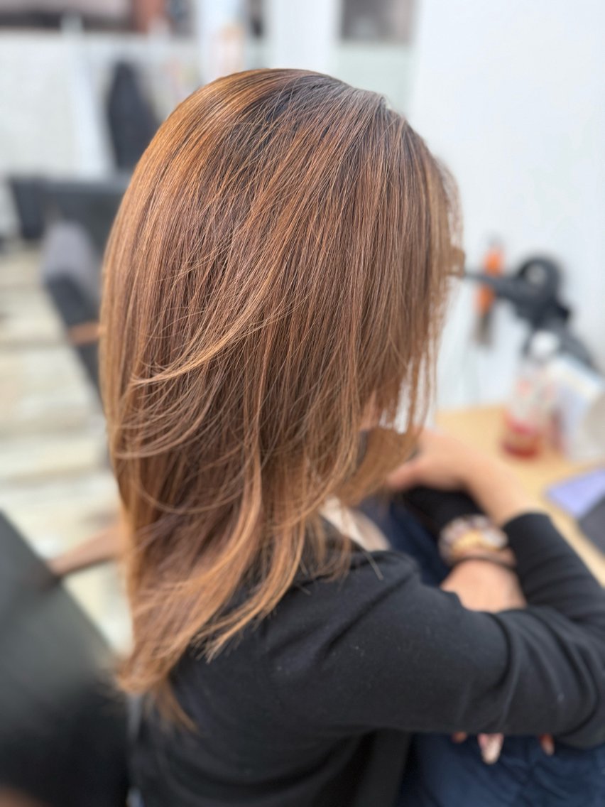 ロング カット ヘアカラー WAVE/中西 広人のヘアスタイル