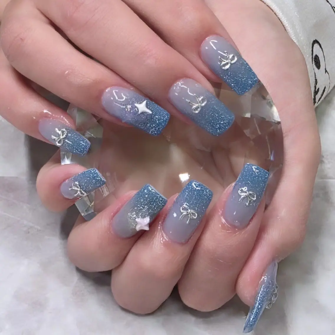 ネイル フラッシュネイル グラデーション nailsalon glow sayaのネイルデザイン