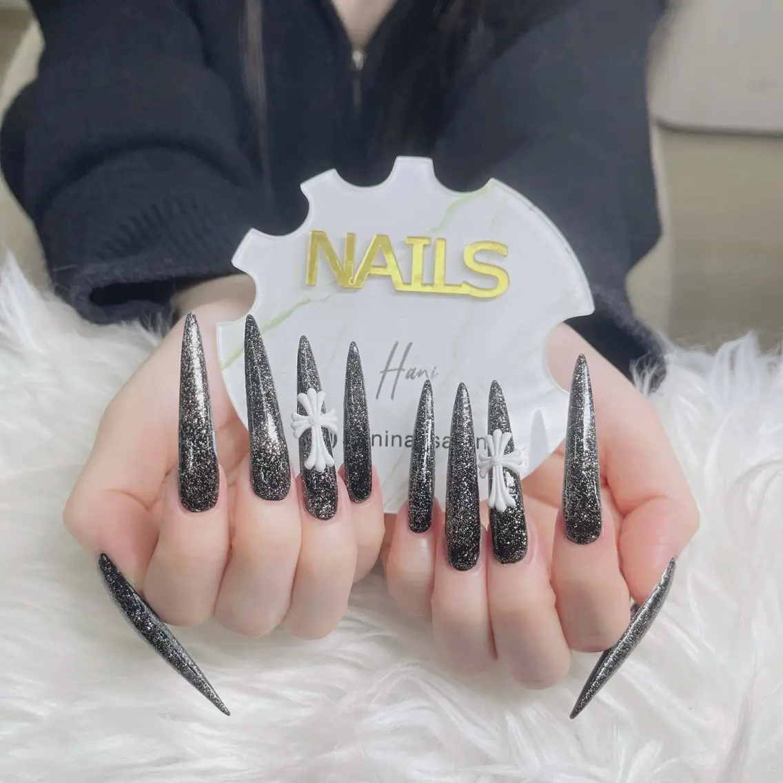 ネイル フットネイル フレンチネイル グラデーション 韓国ネイル ロングネイル Hani Nail XUKAのネイルデザイン