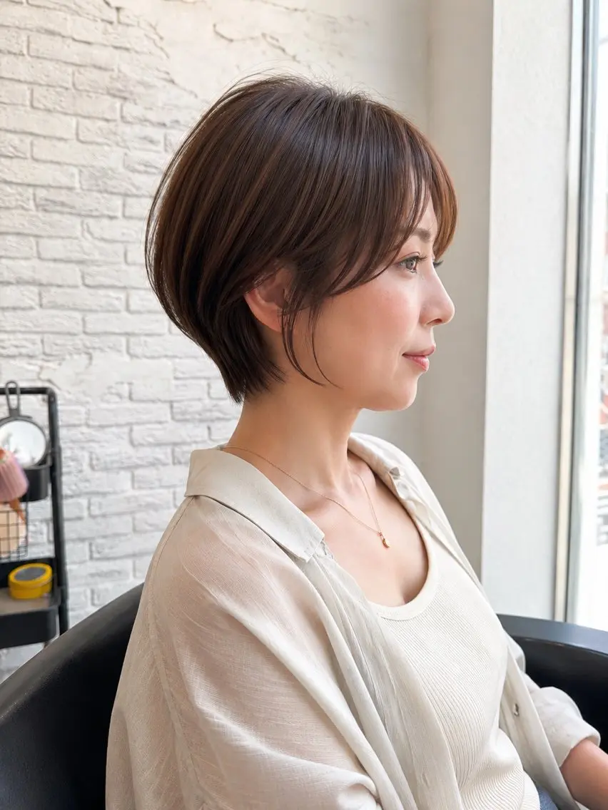 ショート カラー ボブ ショートヘア カット ヘアカラー ショート指名率 NO.1/髪質改善のヘアスタイル