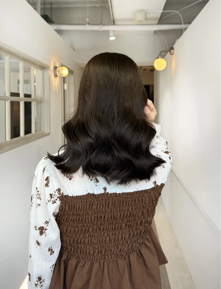 セミロング ︎︎︎︎☁schon カリン ︎︎☁のヘアスタイル