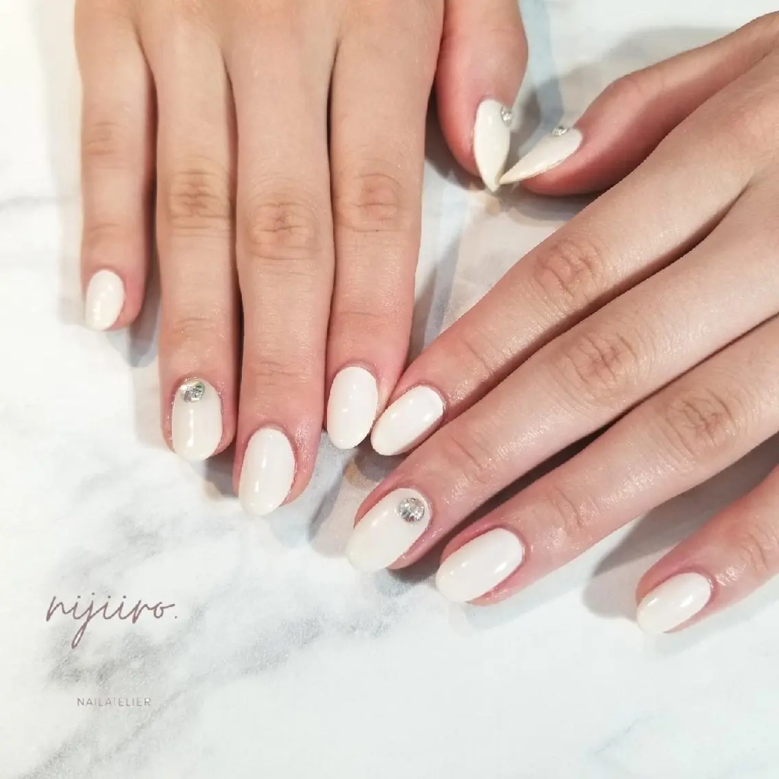 ネイル ハンドネイル nijiiro🌈 サトウのネイルデザイン
