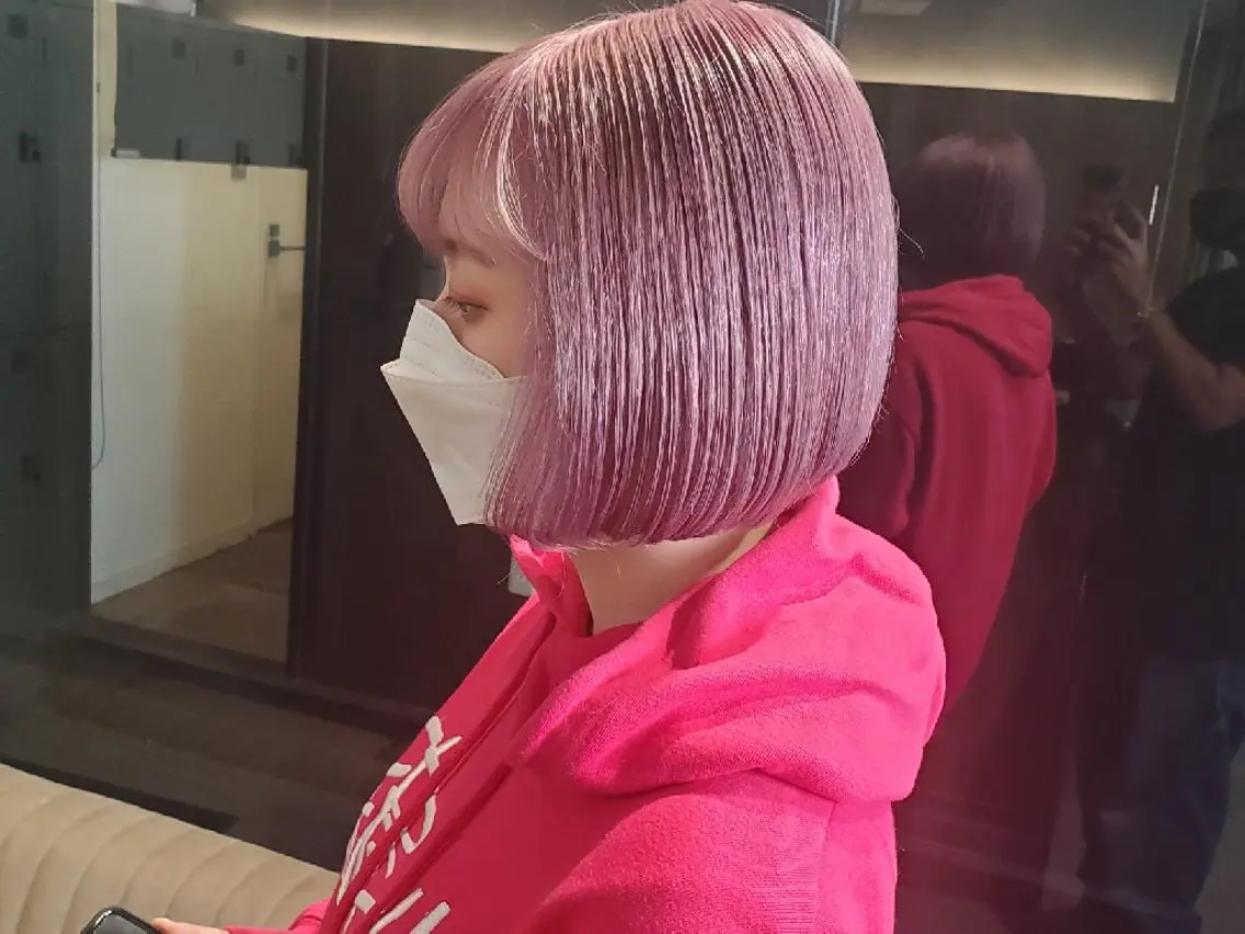 ミディアム カット ヘアカラー トリートメント ✨本日空きあります✨ 遠田コウヘイ🌟のヘアスタイル
