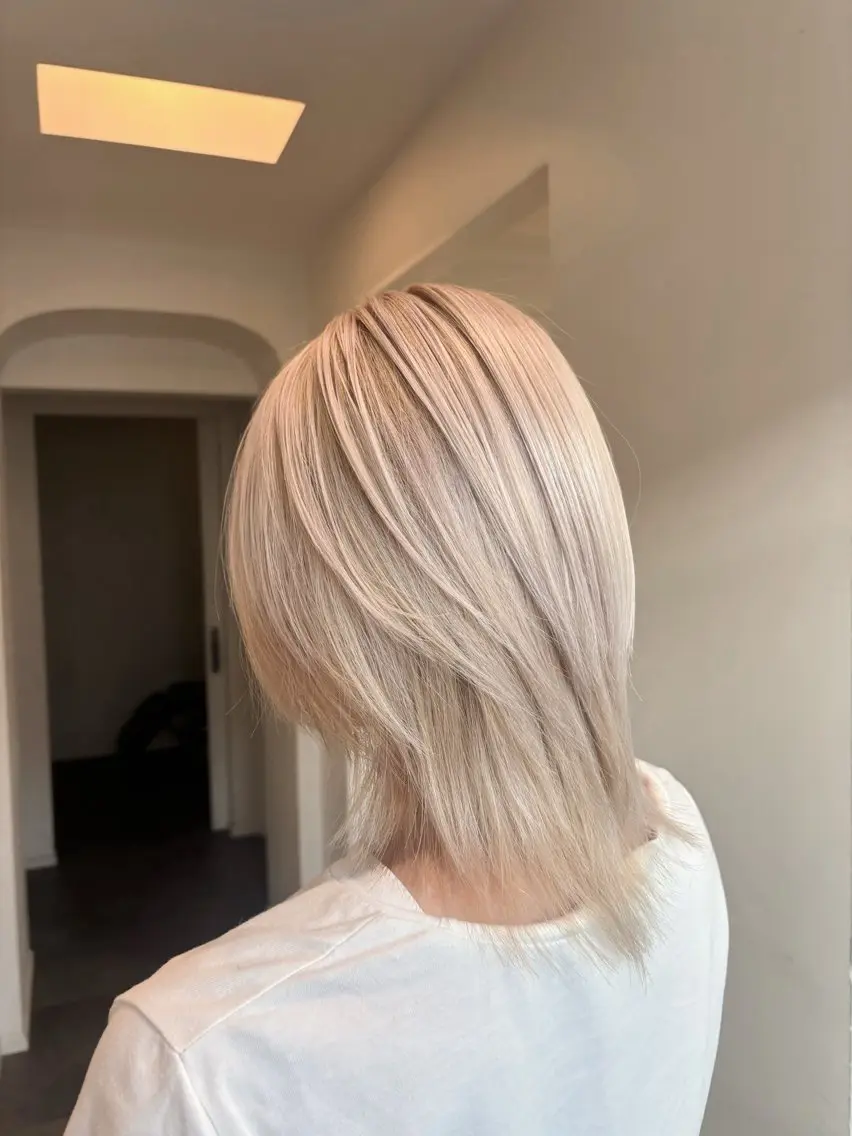 ミディアム カラー ヘアカラー トリートメント 似合わせhair🎀 Manaのヘアスタイル