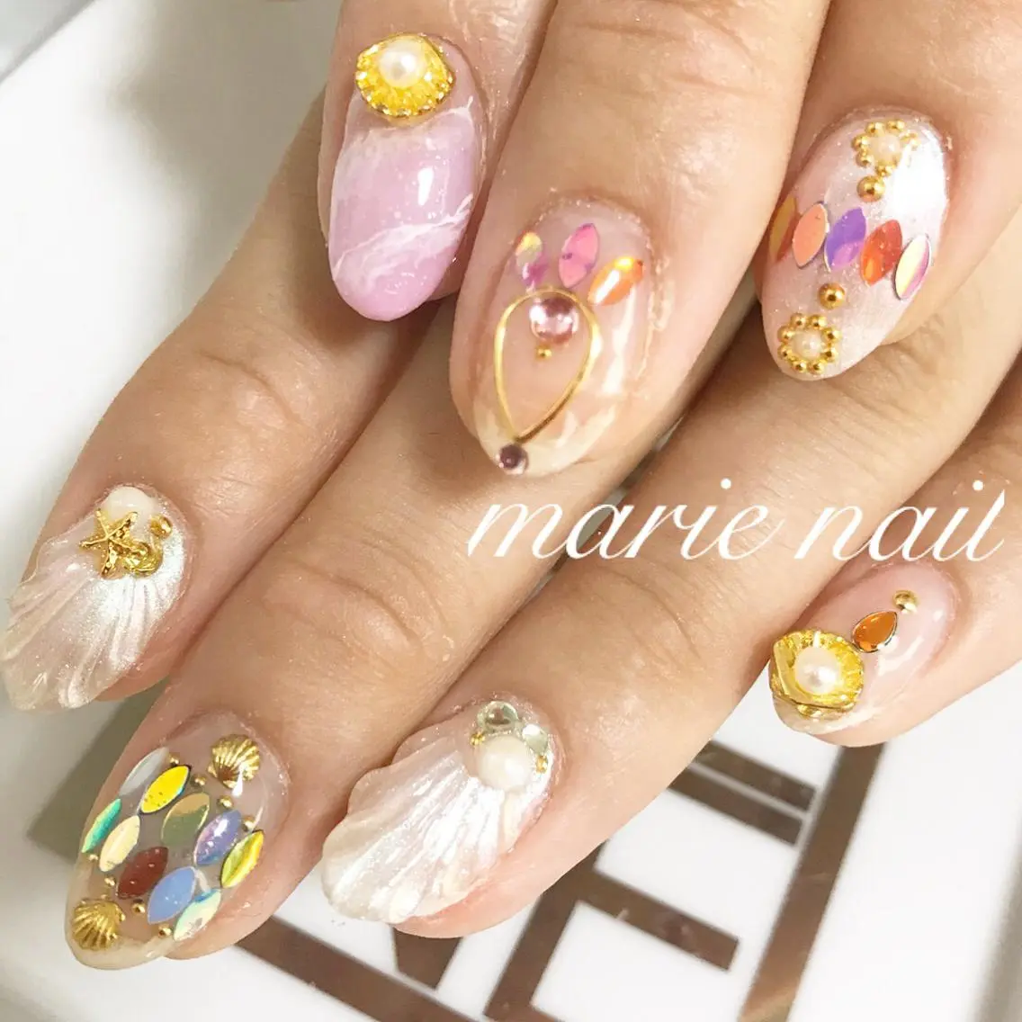 ネイル アートネイル marie nailのネイルデザイン