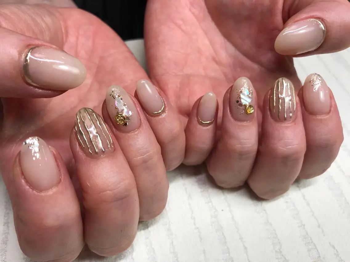 ネイル 持ち込み emunail あやかのネイルデザイン