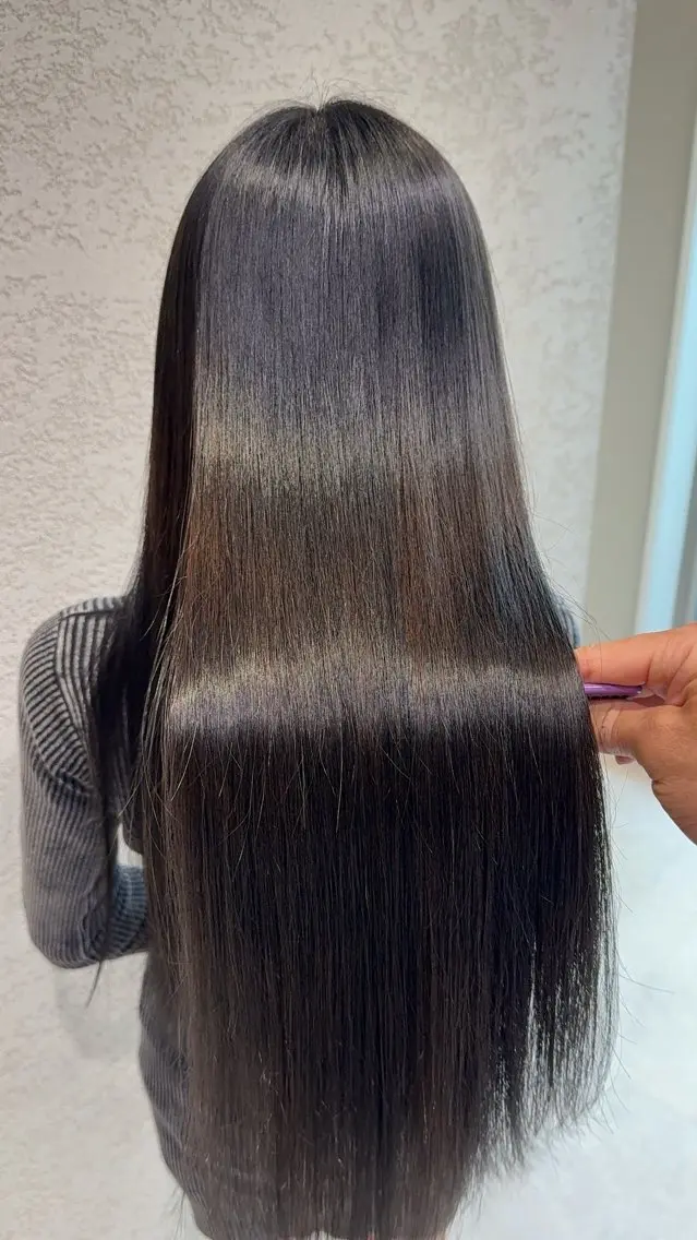 セミロング カラー カット ヘアカラー 縮毛矯正 美髪縮毛矯正✨🫧 レイヤー川村利幸のヘアスタイル