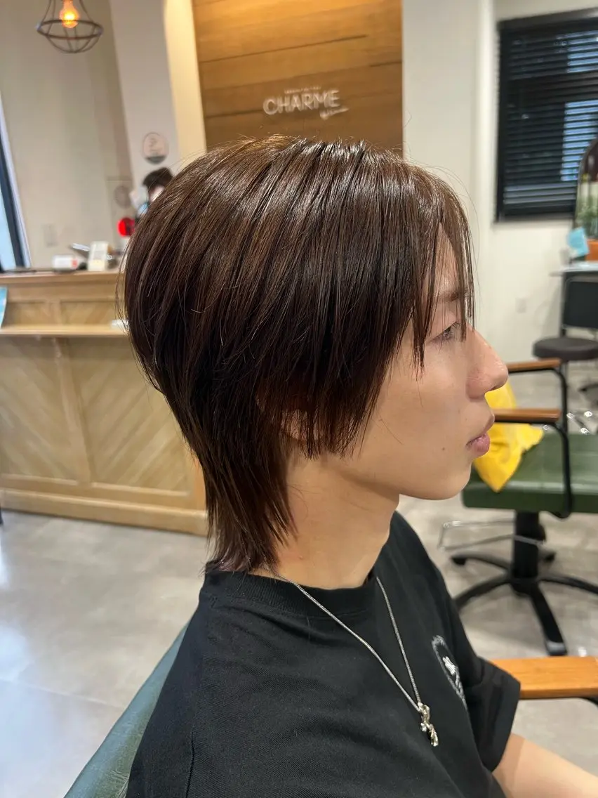 メンズ 透明感カラー 🫧ゆうしん/平尾のヘアスタイル