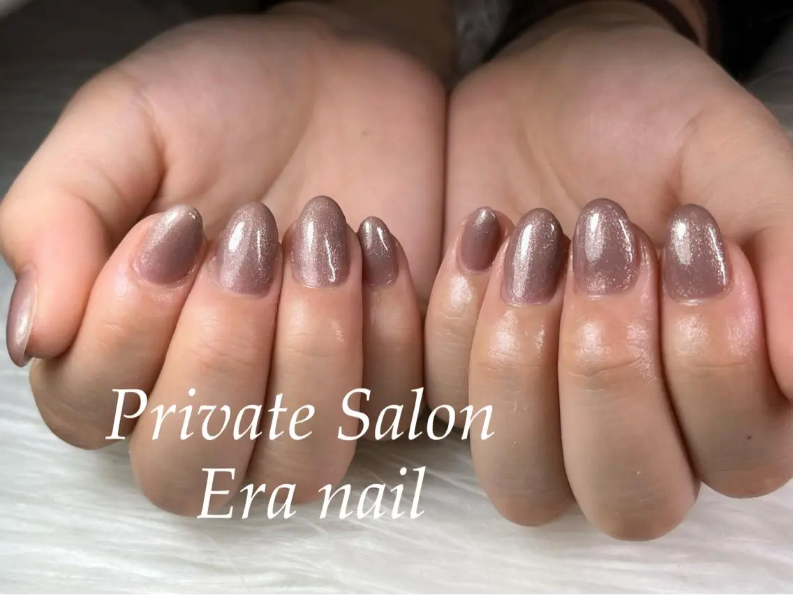 ネイル ワンカラーネイル ハンドネイル Era nailのネイルデザイン