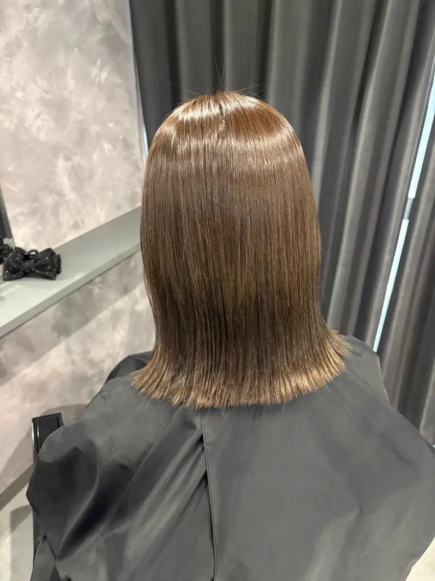 カラー カット ヘアカラー トリートメント nameless miichiのヘアスタイル