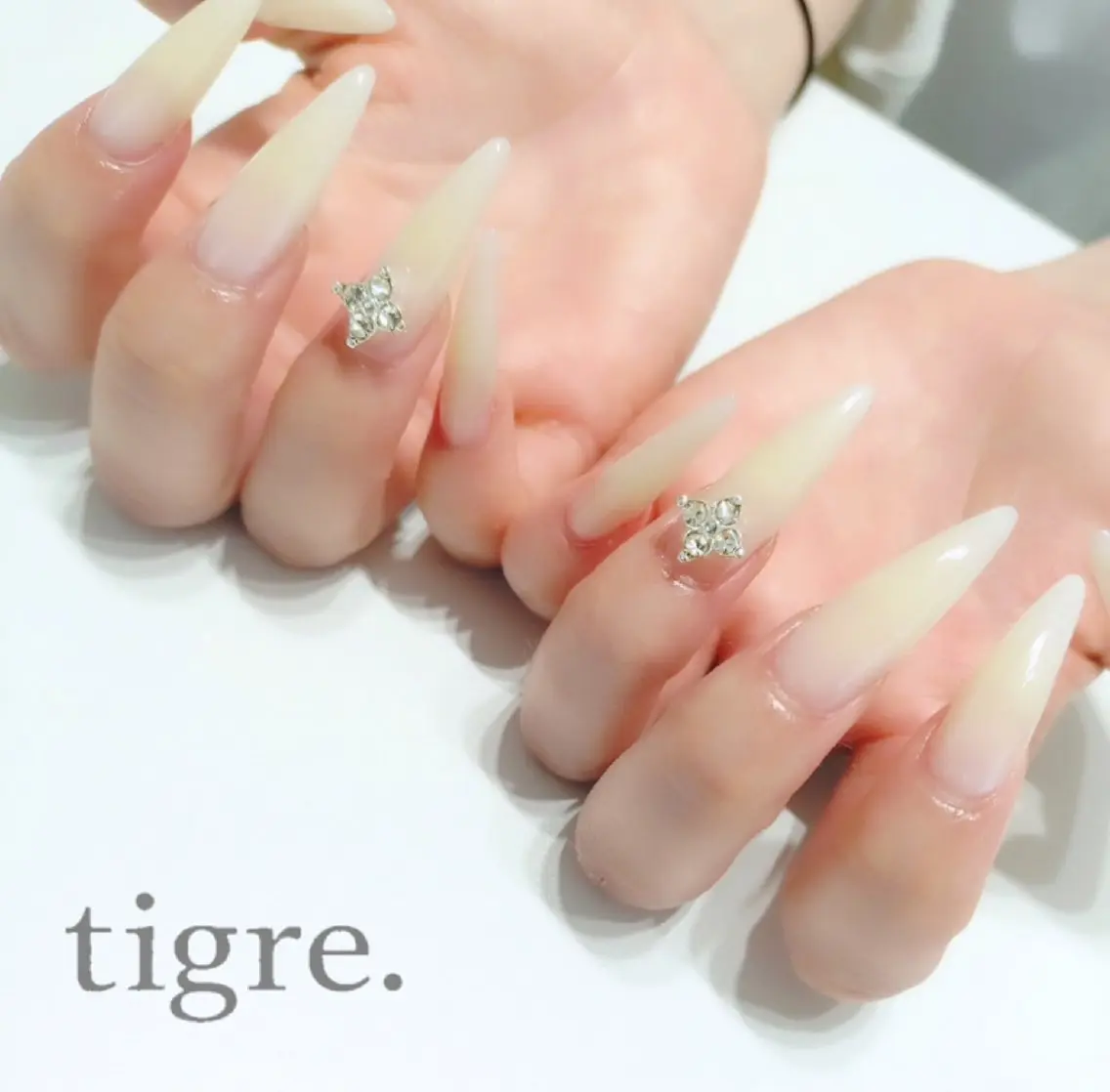 ネイル ハンドネイル tigre .のネイルデザイン