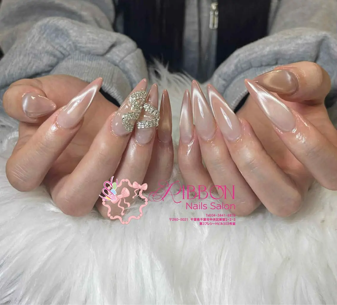 ネイル チークネイル フットネイル フレンチネイル グラデーション 韓国ネイル YUKI NAILのネイルデザイン