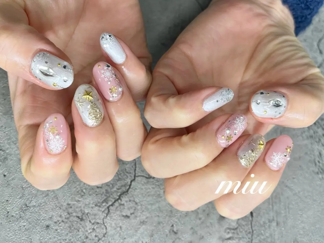 ネイル ハンドネイル miu nail 🐾mihoのネイルデザイン