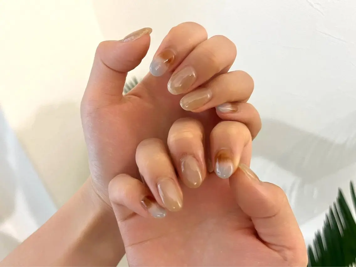 ネイル ハンドネイル LUMEA🐚 sakiのネイルデザイン