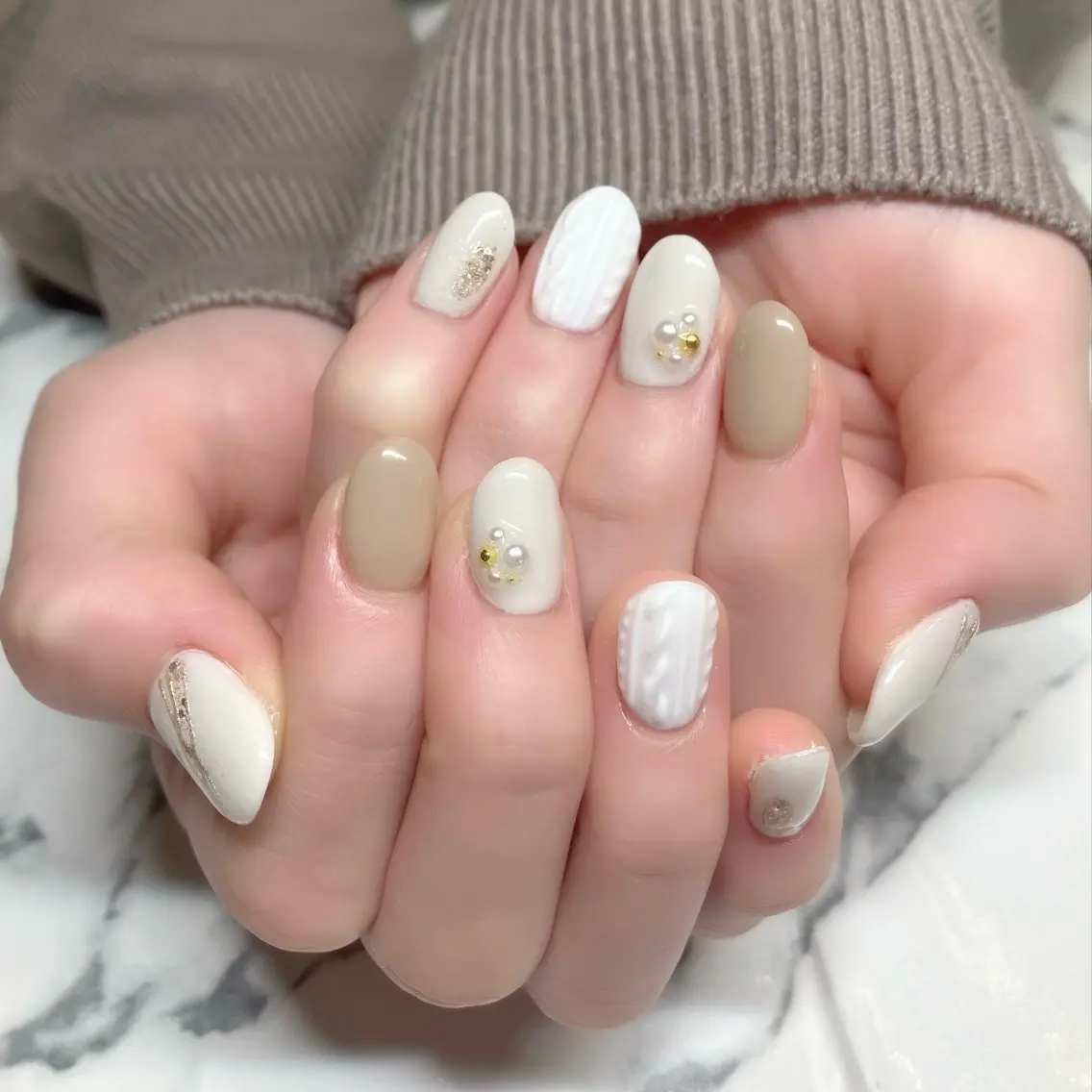 ネイル オフィスネイル MALAMA NAILのネイルデザイン
