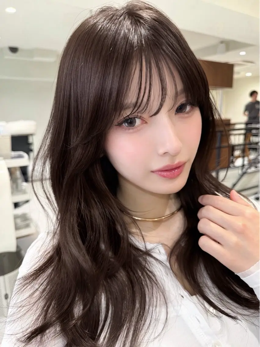 ロング カラー 表参道/似合わせ レイヤー/ryoのヘアスタイル