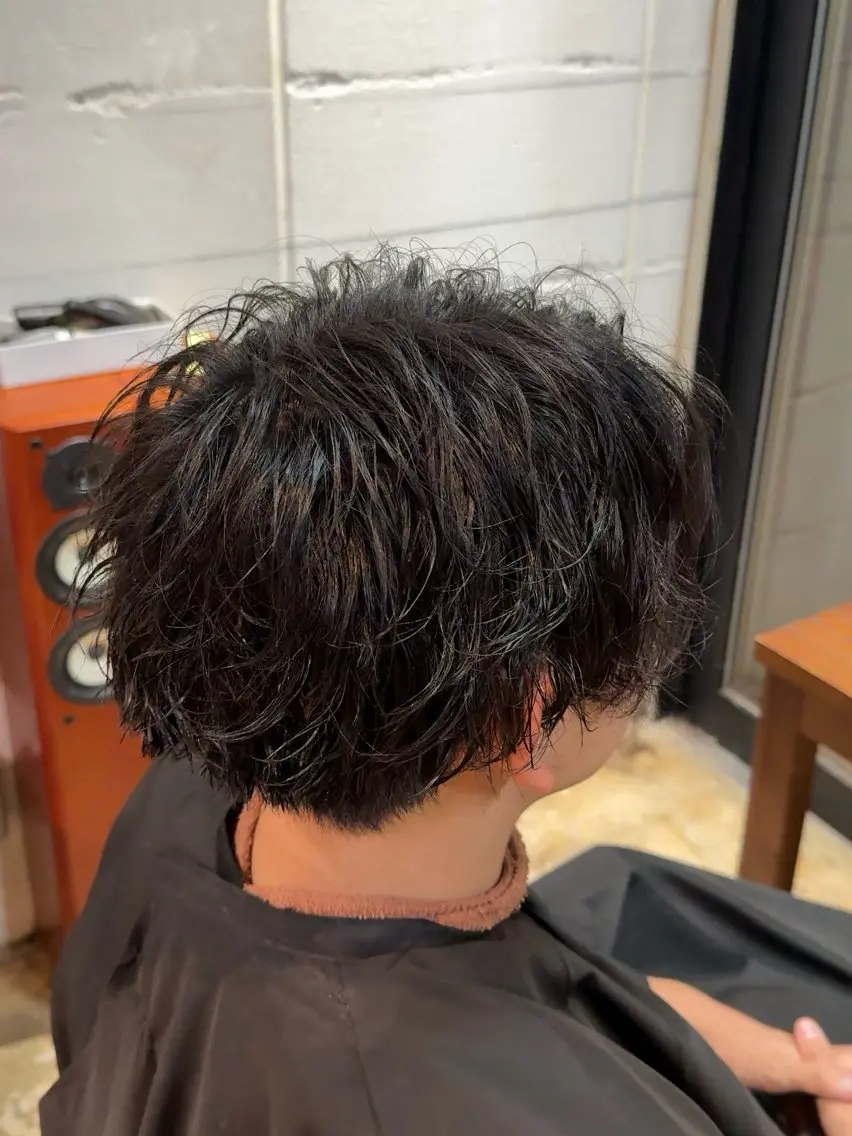 ショート パーマ 高橋 充輝のヘアスタイル