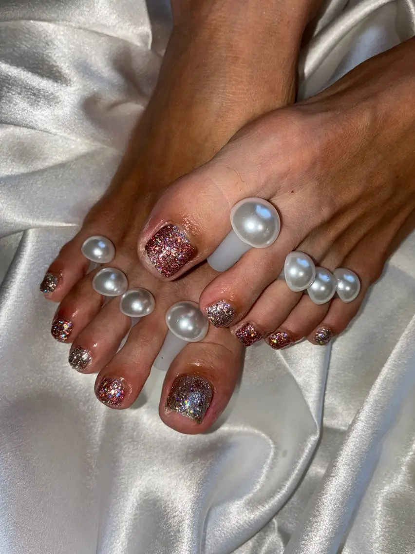 ショート フットネイル YOKOSUKA NAILS💅🍃のネイルデザイン