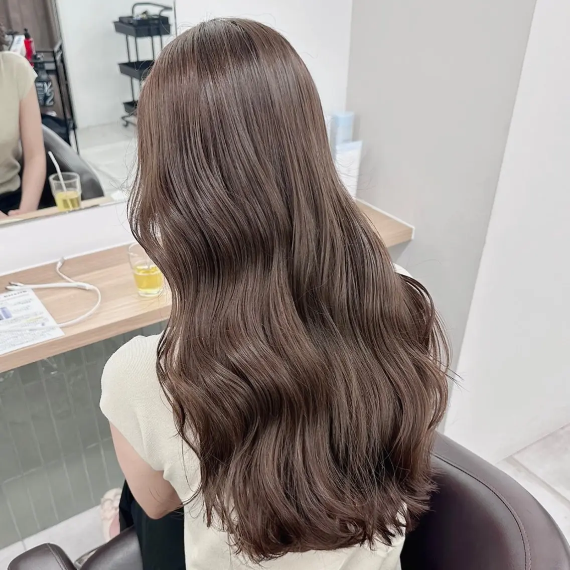 ロング カラー カット ヘアカラー トリートメント ブリーチなし/レイヤ ー特化🌈Tommyのヘアスタイル