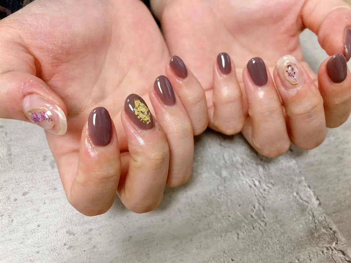 ネイル ぷっくりネイル ハンドネイル mogunail &blowのネイルデザイン