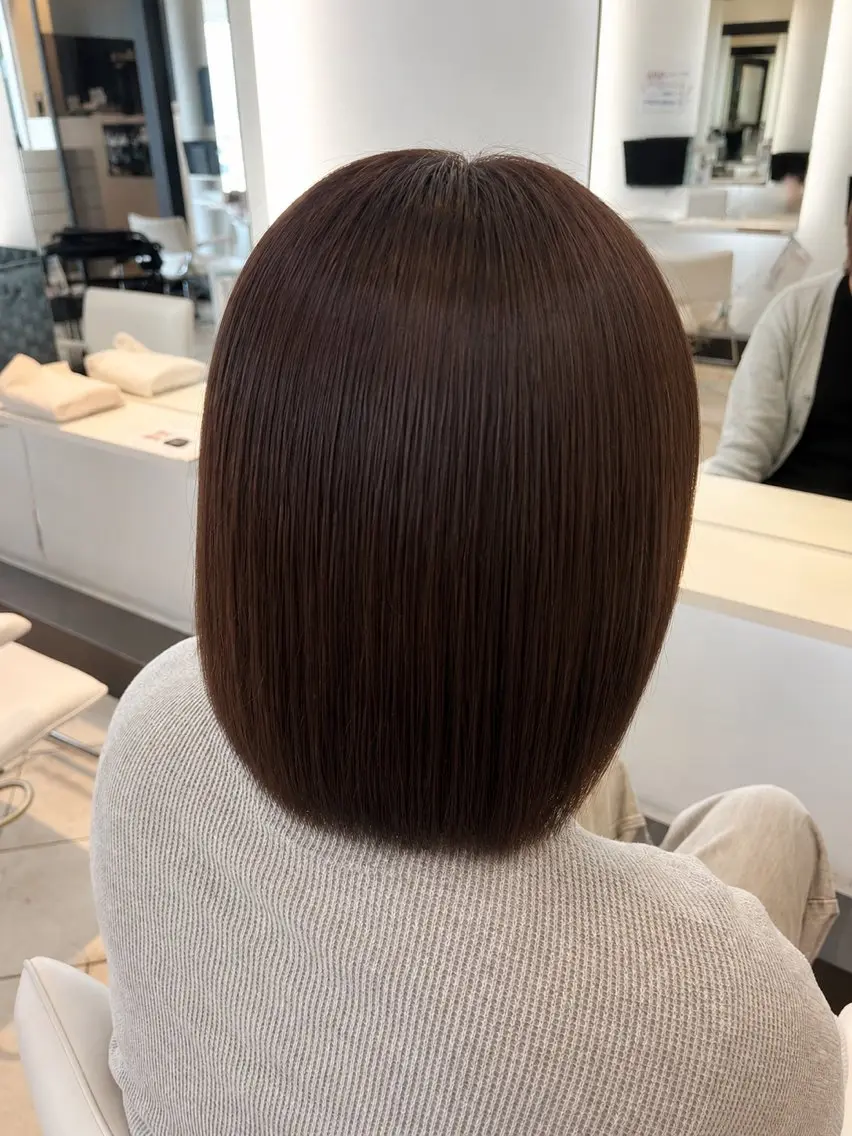 ミディアム カット 🫧‪モデル募集 純菜🫧のヘアスタイル
