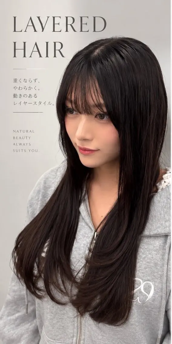 セミロング 透明感カラー♠️ TAKUMIのヘアスタイル