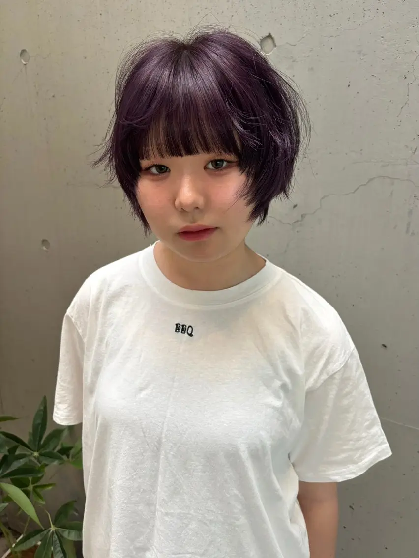 ショート カラー ⭐︎似合わせカラー /レイヤー✩momoのヘアスタイル