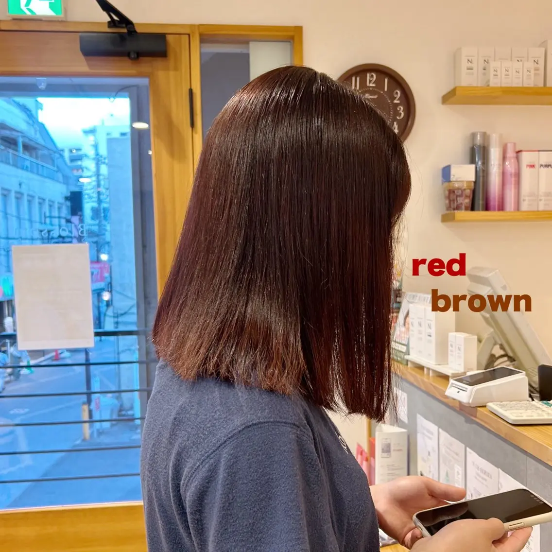 ミディアム A. Seoのヘアスタイル