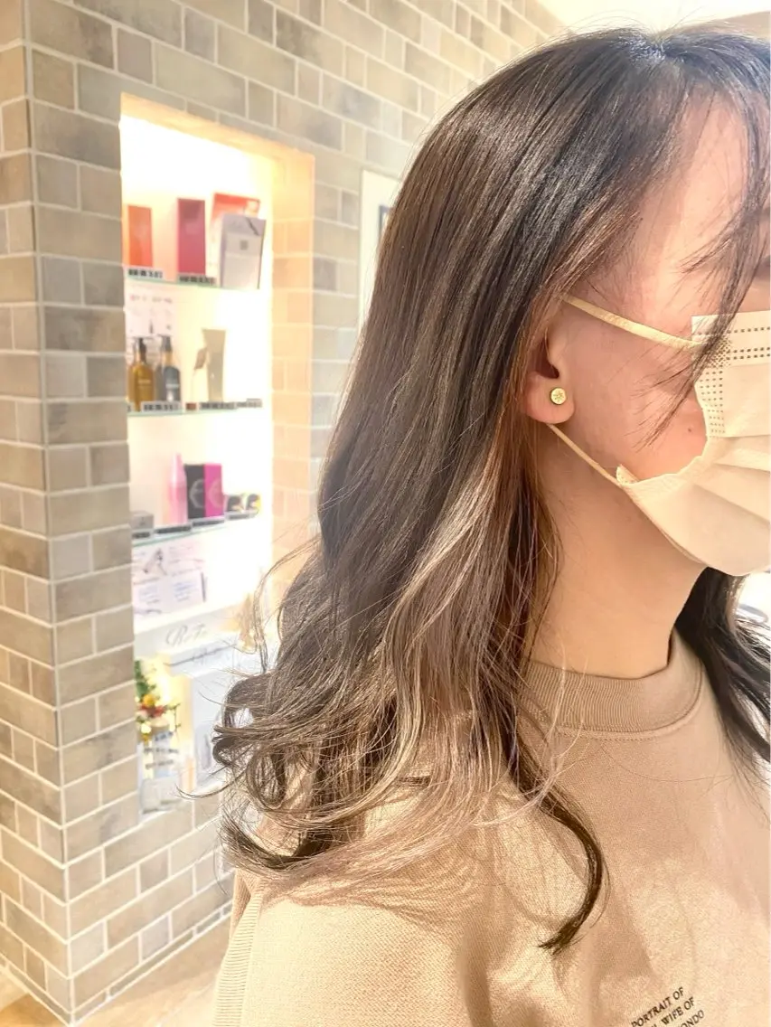 カラー 近 大和のヘアスタイル