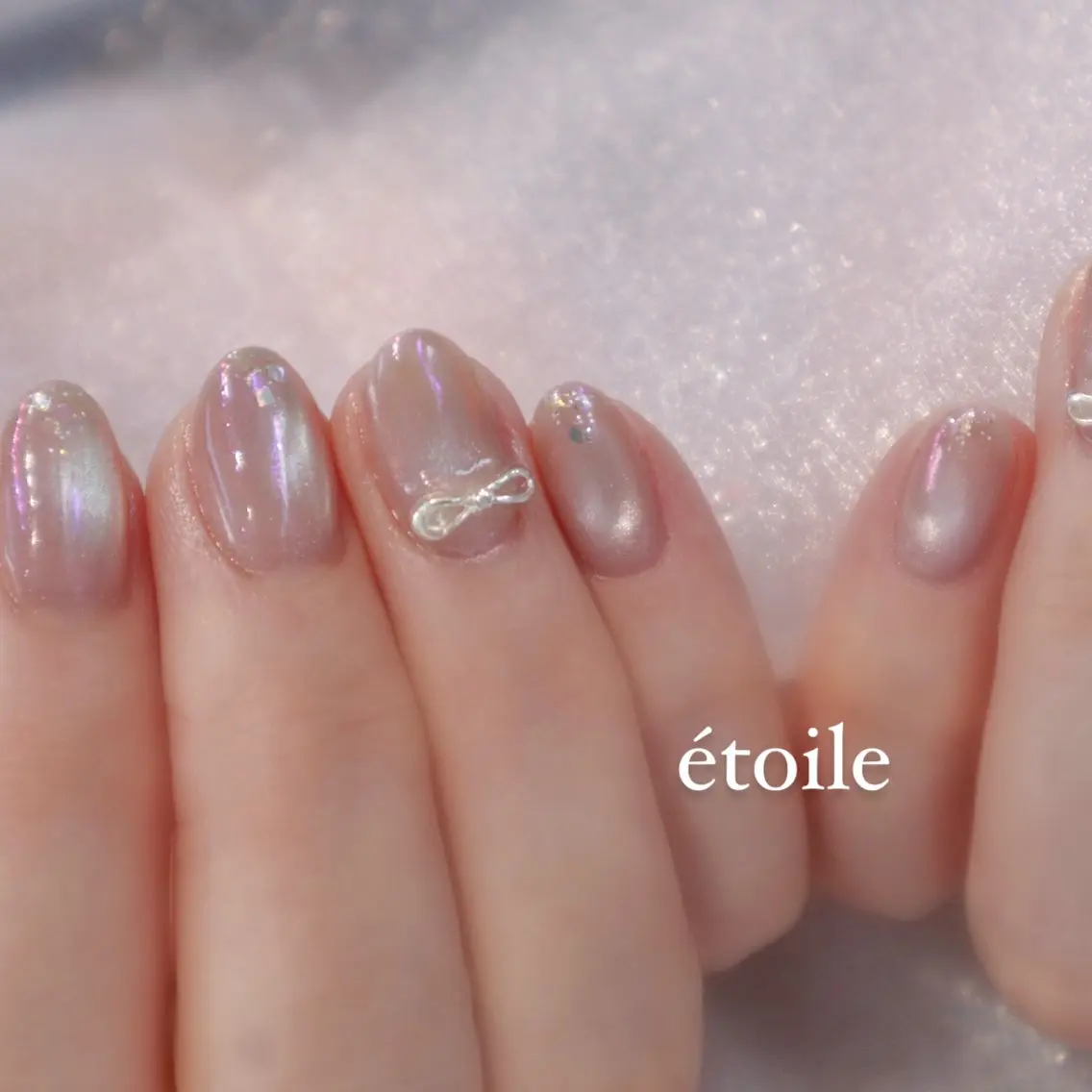 ネイル マグネットネイル étoile .のネイルデザイン