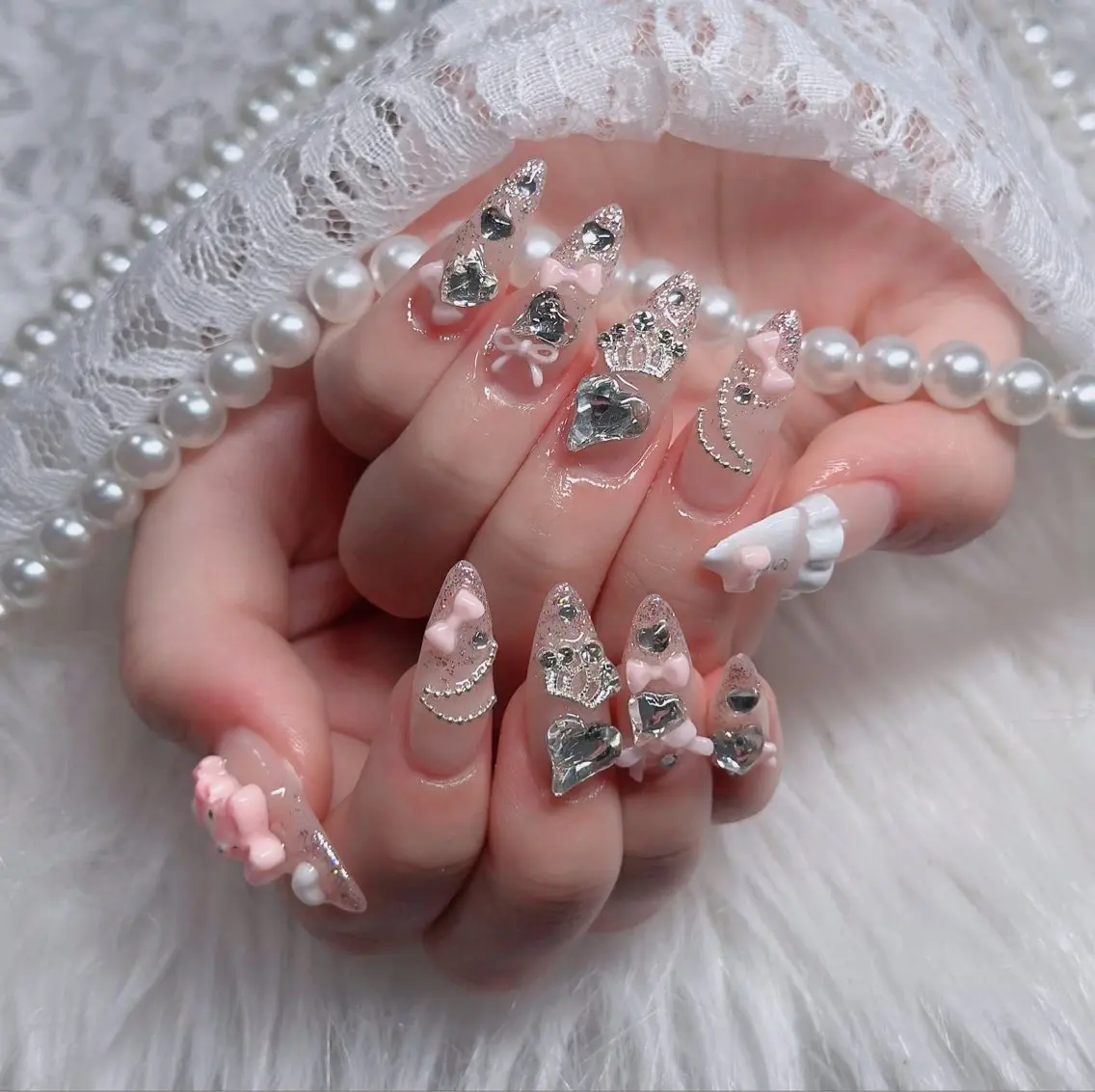 ネイル アートネイル 成人式 ジェルネイル ニュアンスネイル 夏ネイル neco H.babynailのネイルデザイン