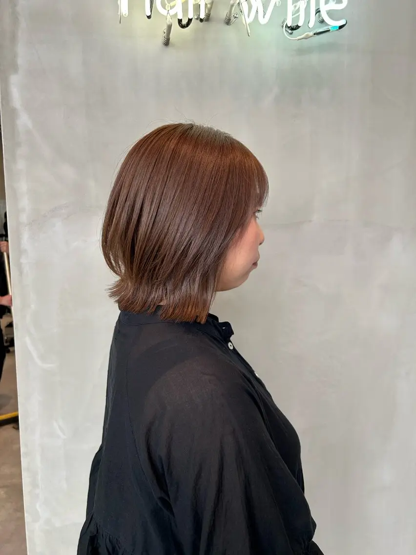 ショート ボブレイヤー ボブ レイヤーカット カット 平田 悠馬のヘアスタイル