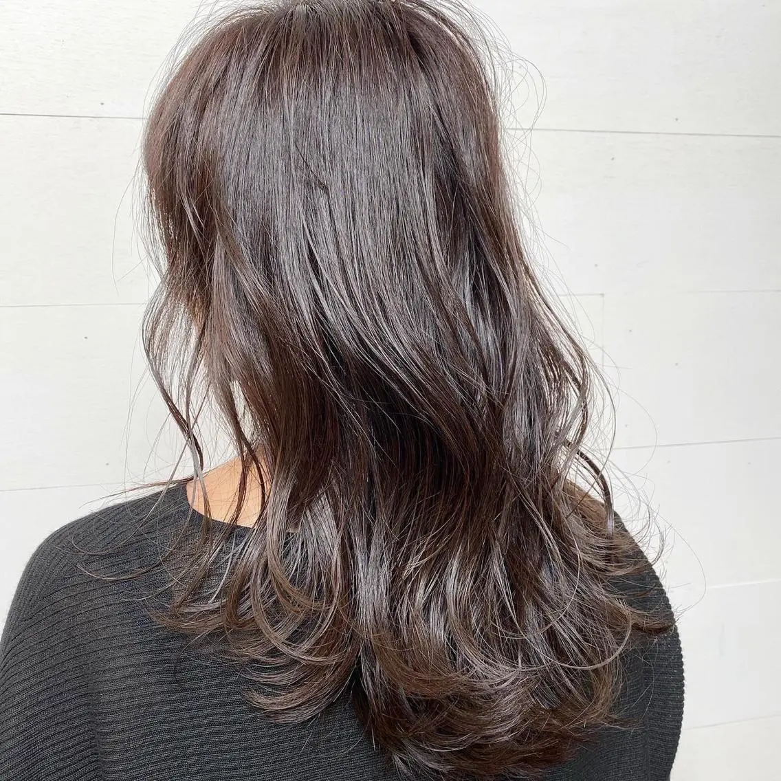 ミディアム カラー ヘアアレンジ 中澤 昌美のヘアスタイル