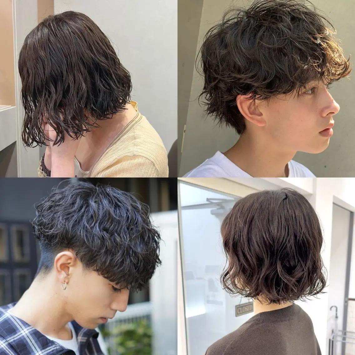 パーマ 井上 香朋のヘアスタイル