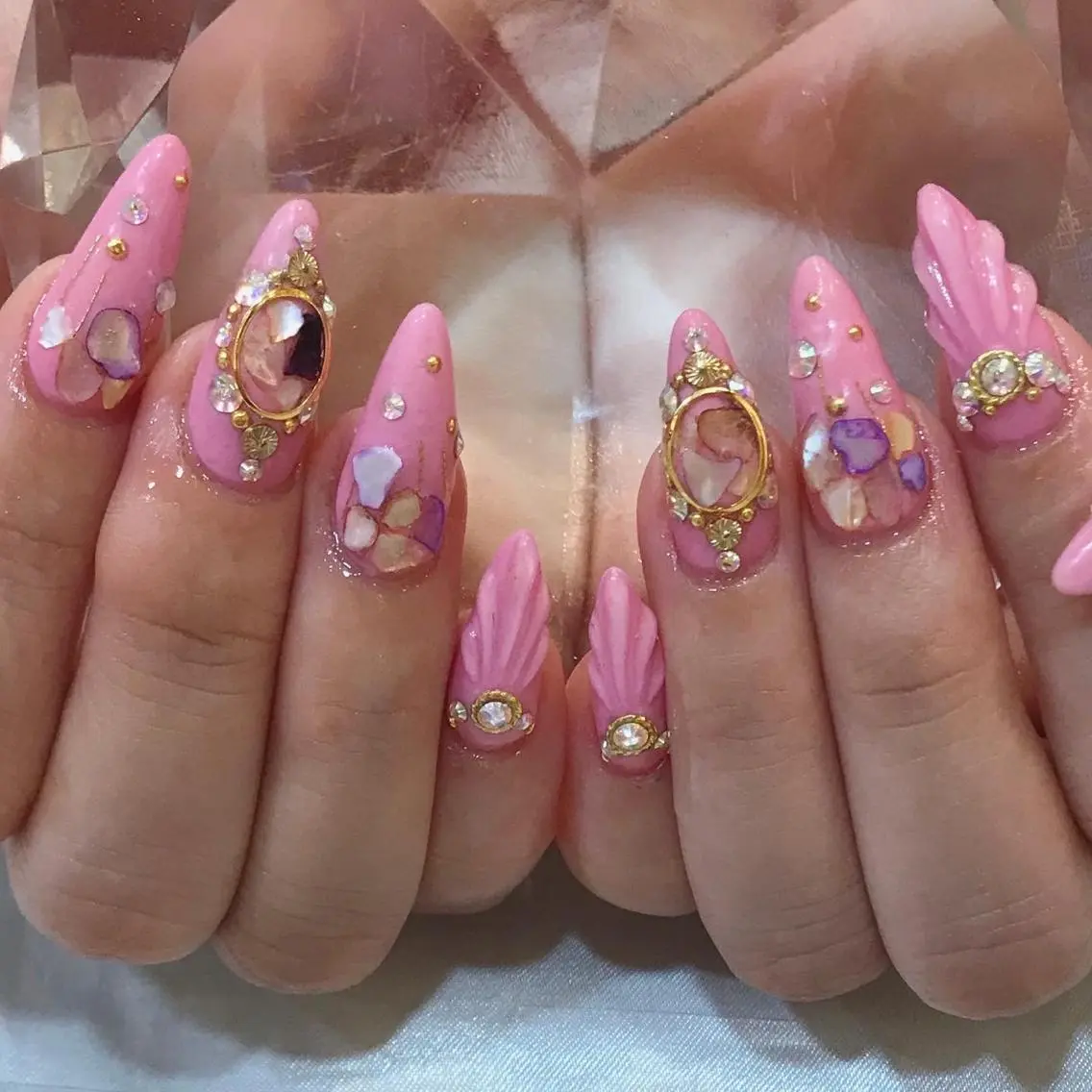 ネイル スカルプネイル Lian nailのネイルデザイン