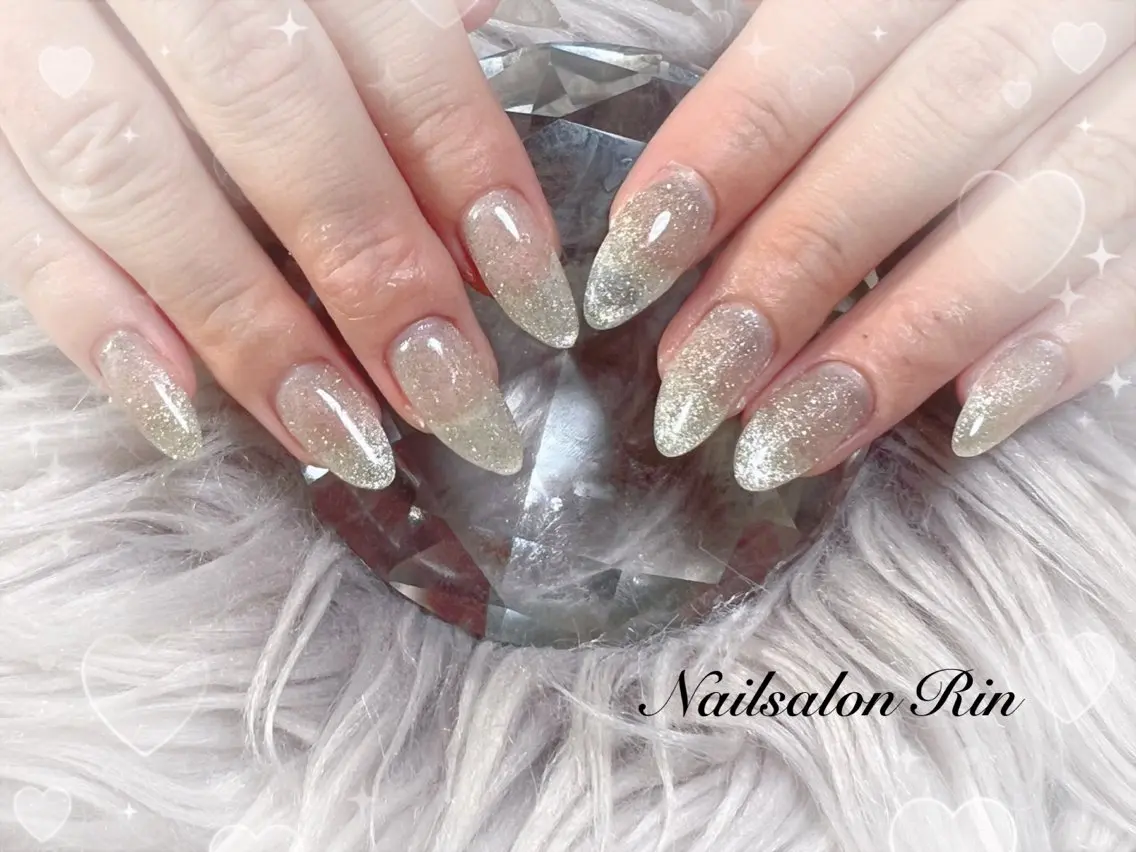 ネイル マグネットネイル Nailsalon Rinのネイルデザイン