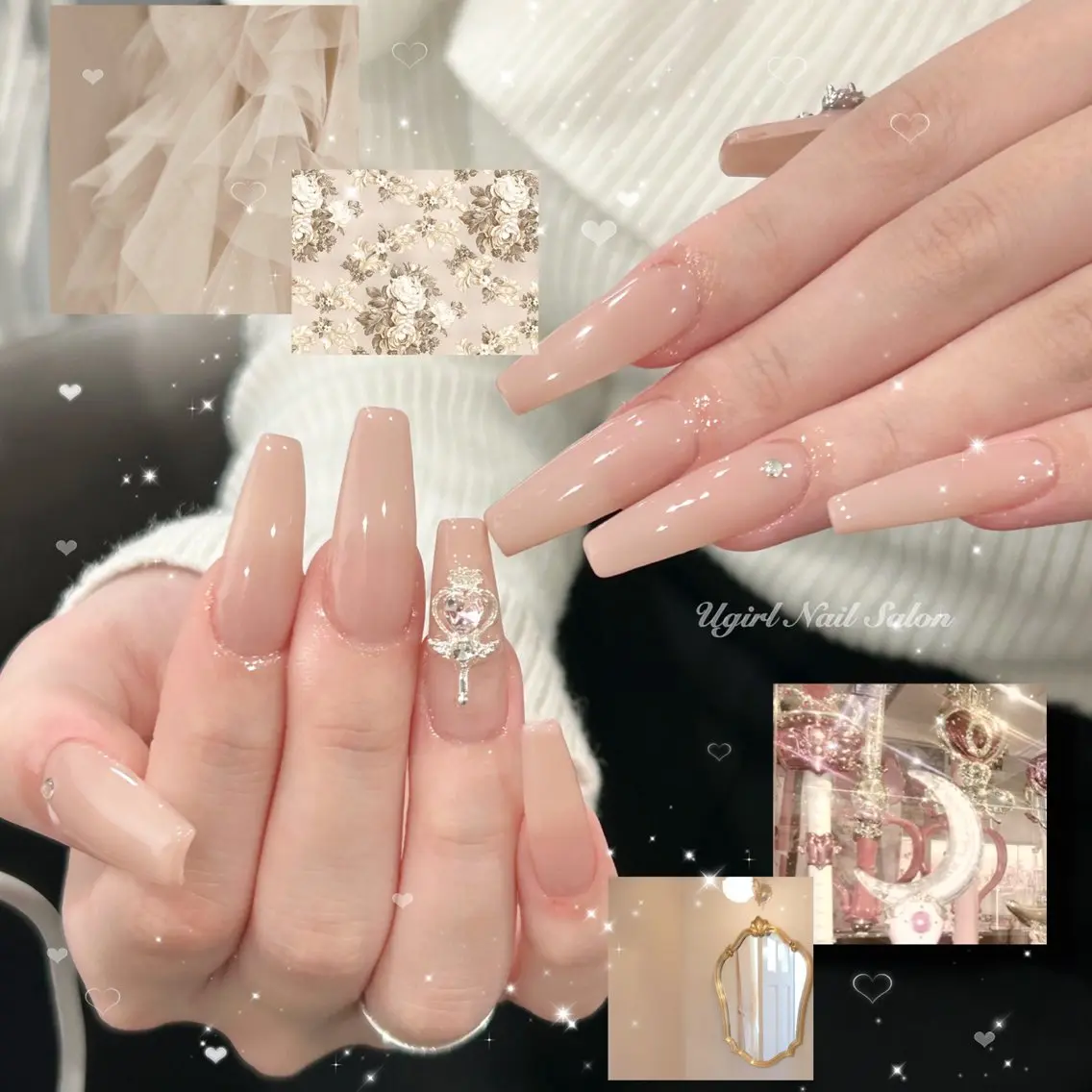 ネイル ハンドネイル 🪄mimi🎀 Midori🪽のネイルデザイン