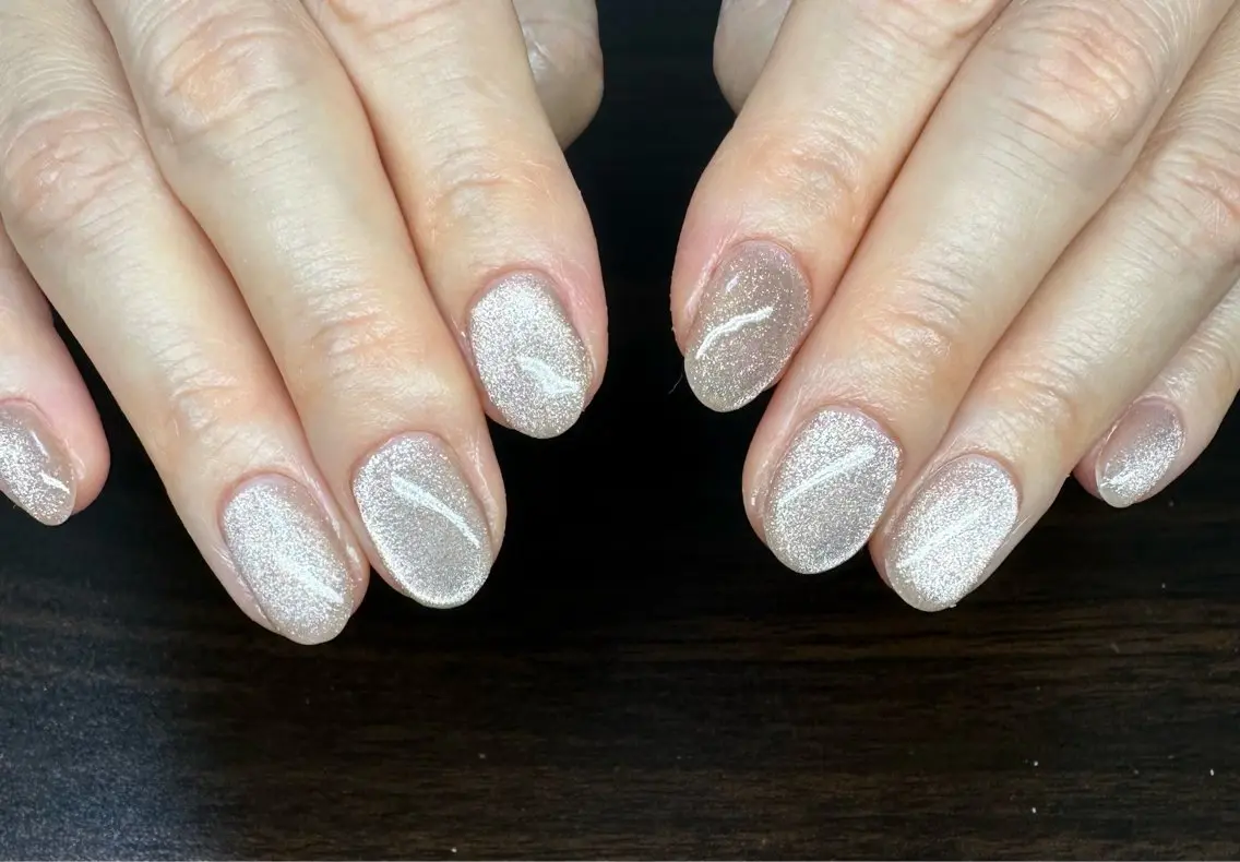 ネイル マグネットネイル ニュアンスネイル ワンカラーネイル 夏ネイル Mai’s nailのネイルデザイン